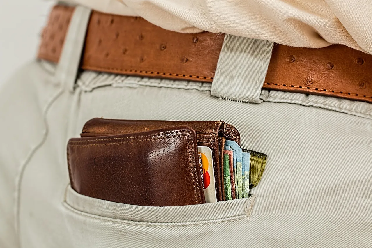 Wallet, cash, pocket