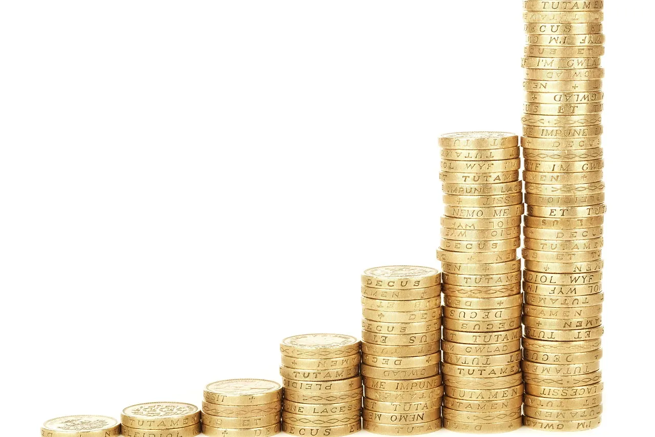 Coins, money, profit