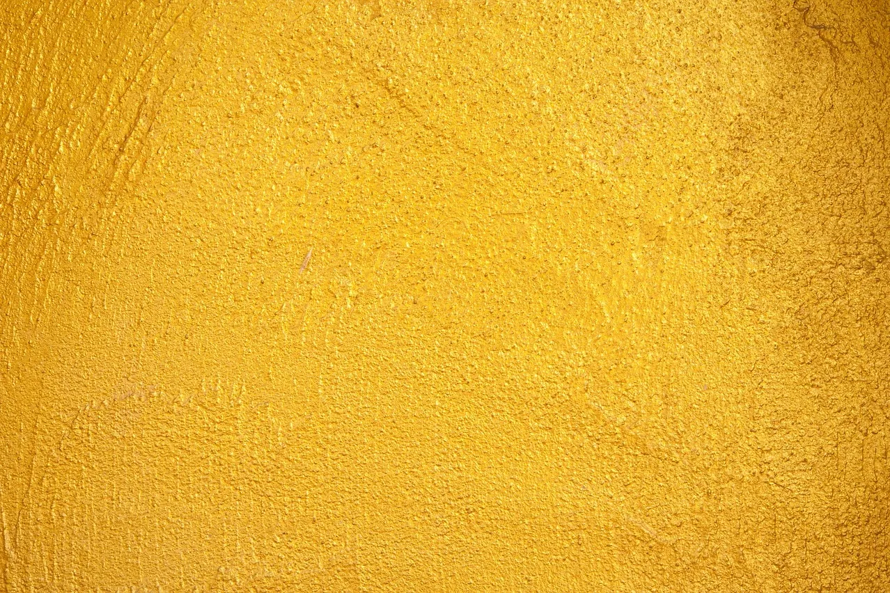 Yellow, wall, concrete