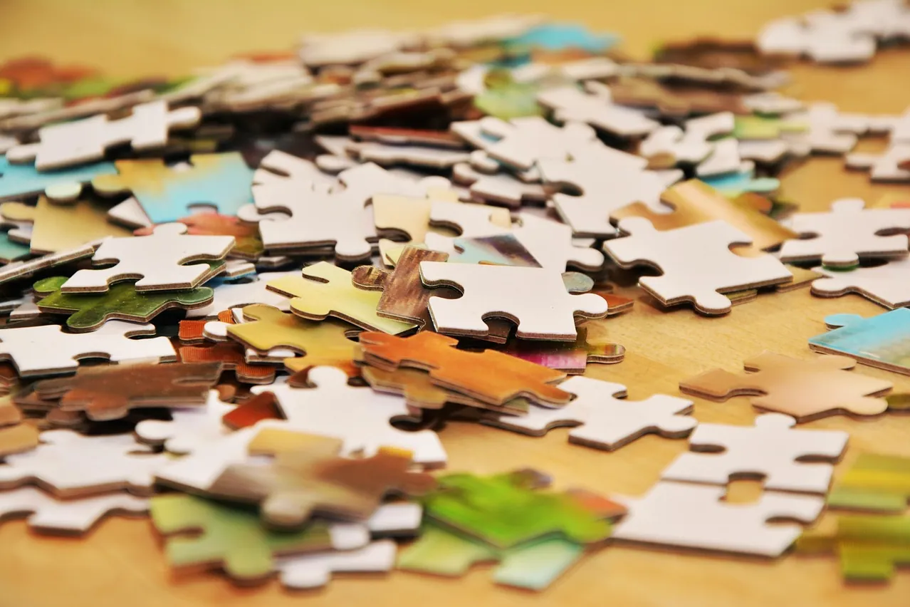 Puzzle pieces, puzzle, patience
