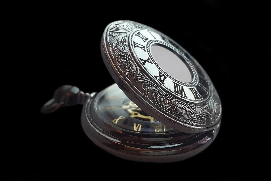 Pocket watch, clock, time