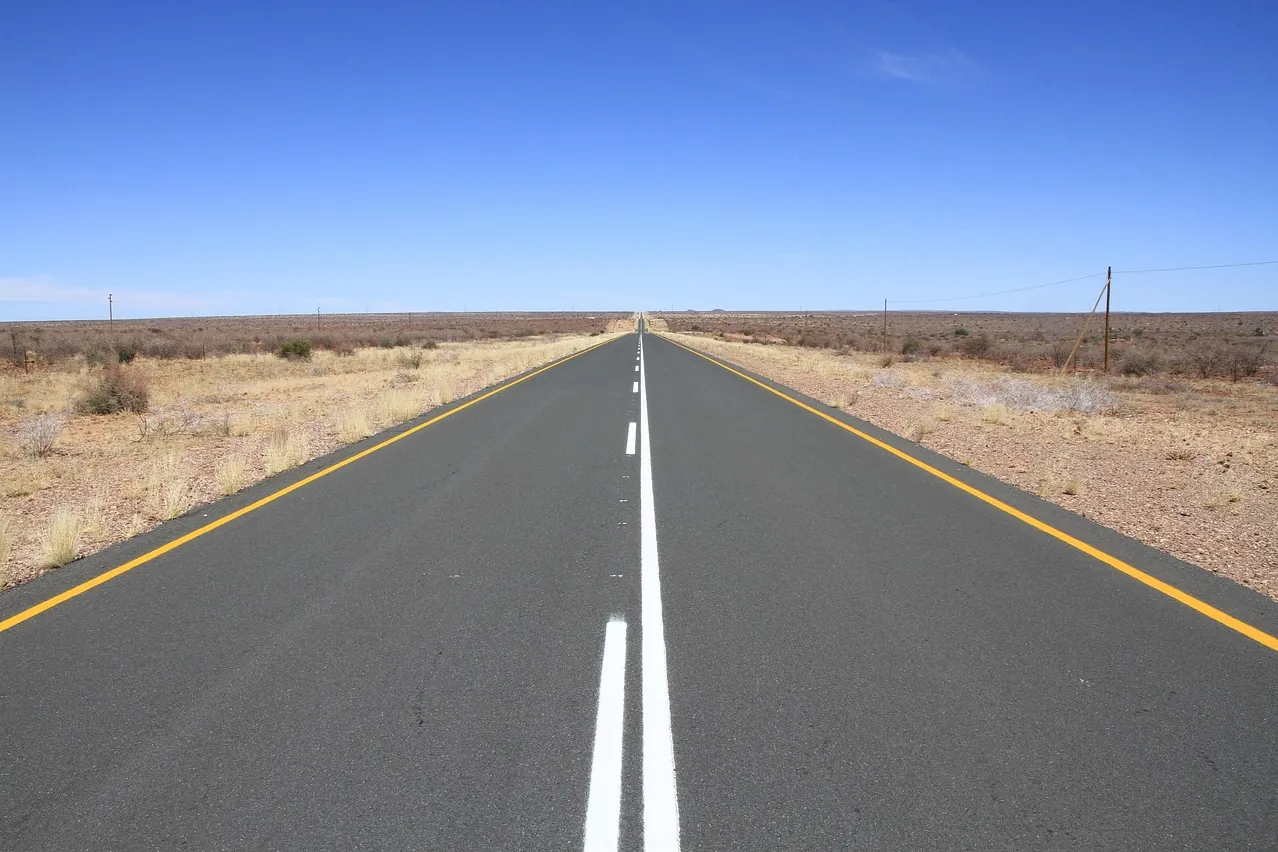 Straight, forward, path