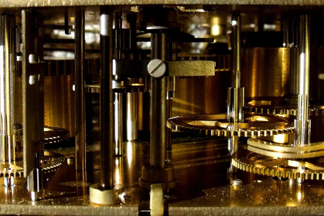 Clockwork, movement, clock