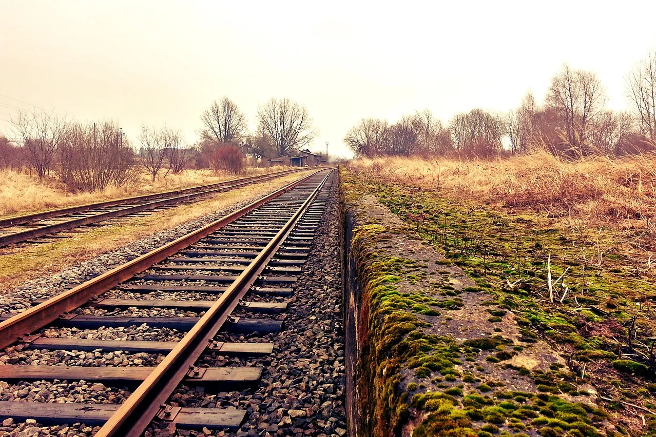 Rail, railroad, countryside