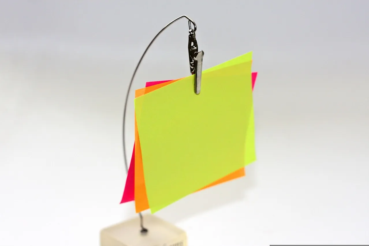 Notes, memo, sticky notes