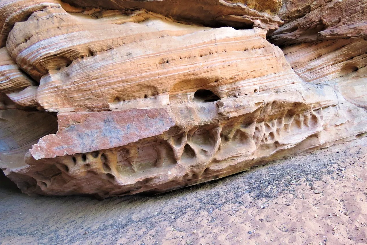 Geology, unusual, rock strata