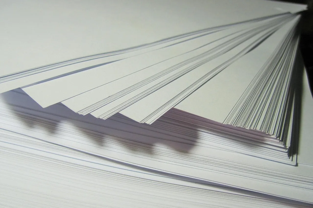 Paper, ream, stack
