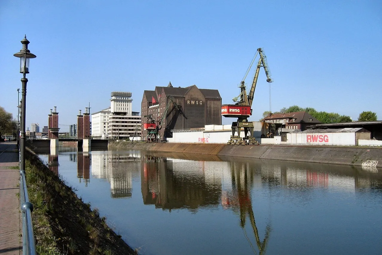 Inner harbour, duisburg, port