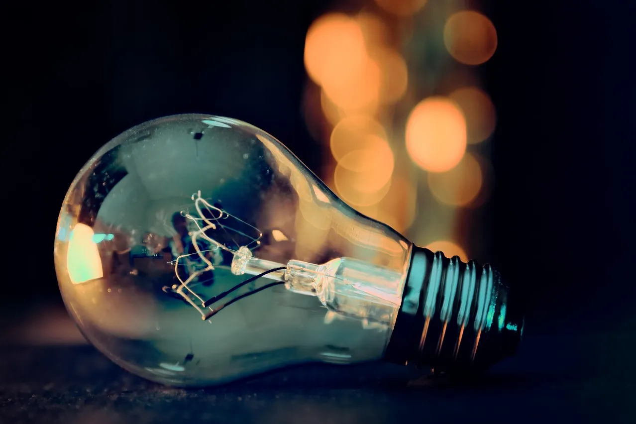 Light bulb, light, idea