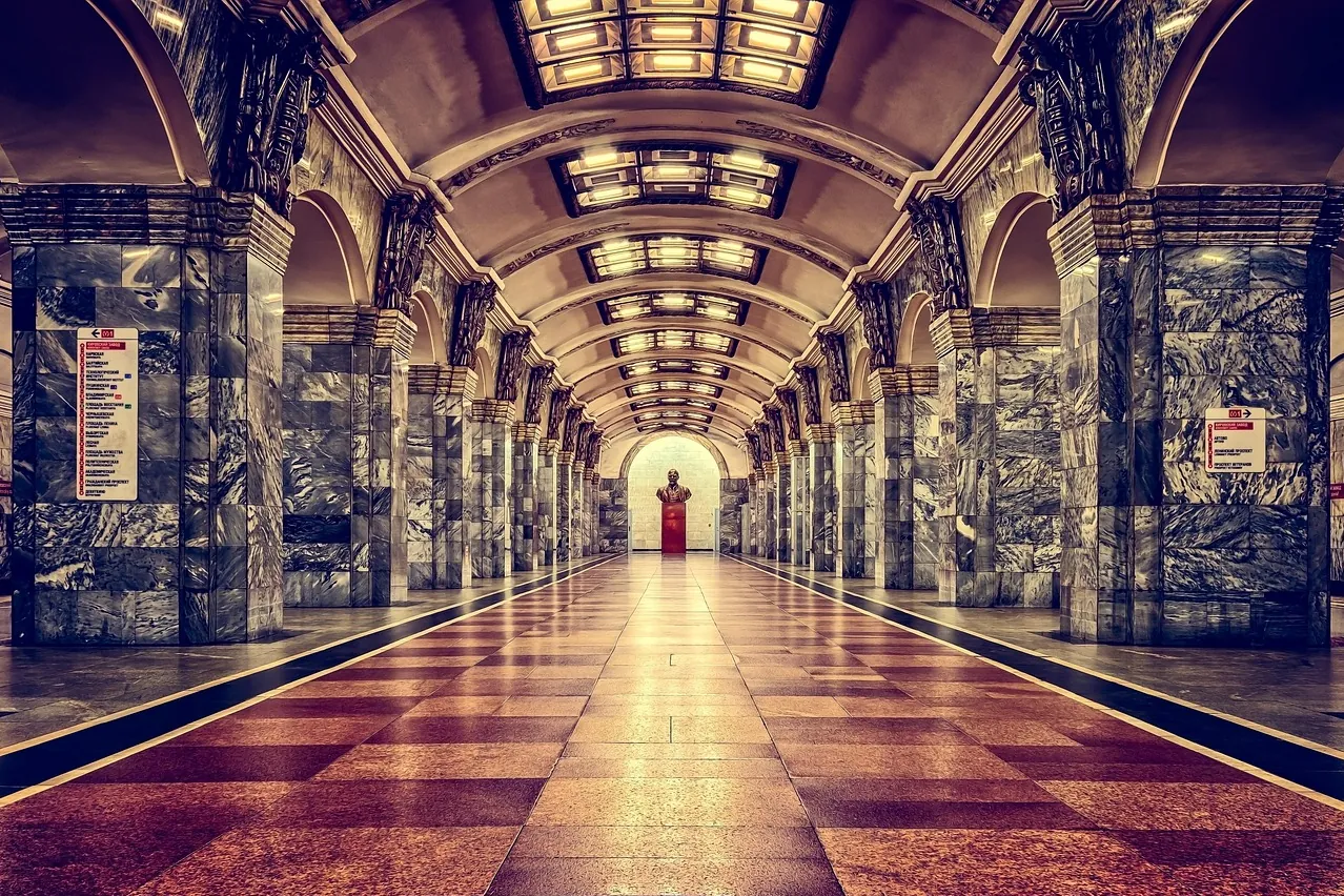 Railway station, subway, train station