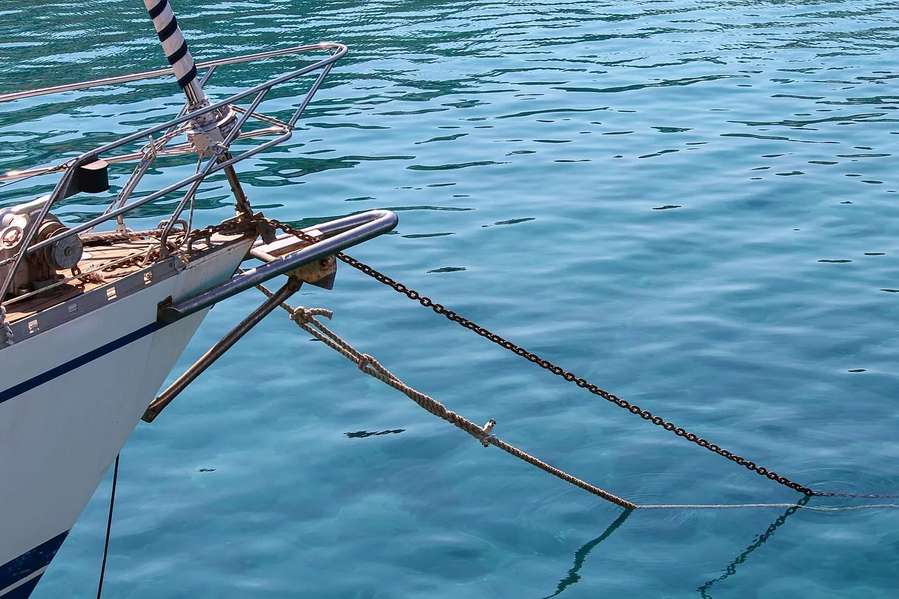 Boat, anchor, ship