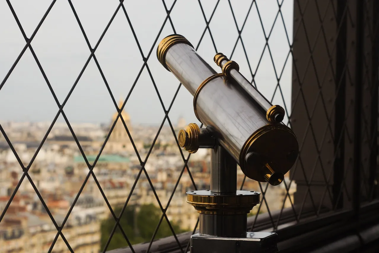 Telescope, lookout, eiffel tower