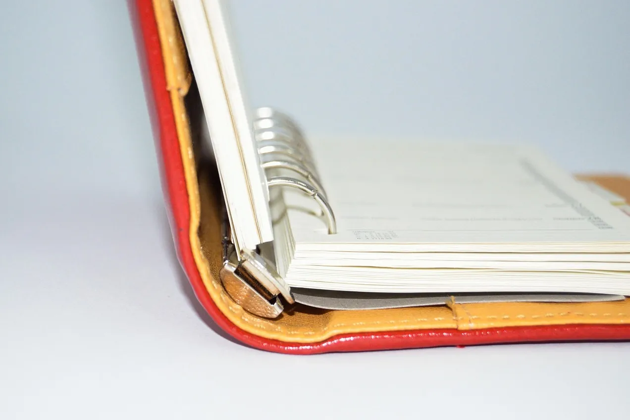 Calendar, timetable, notebook