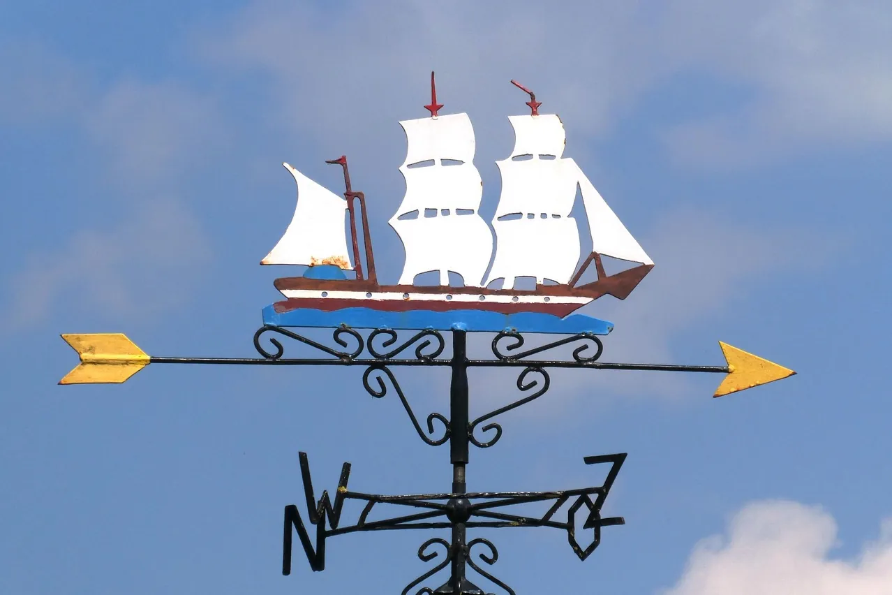Weather vane, air, outdoor