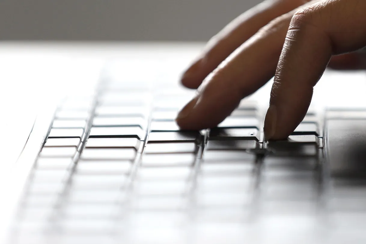 Keyboard, hand, typing