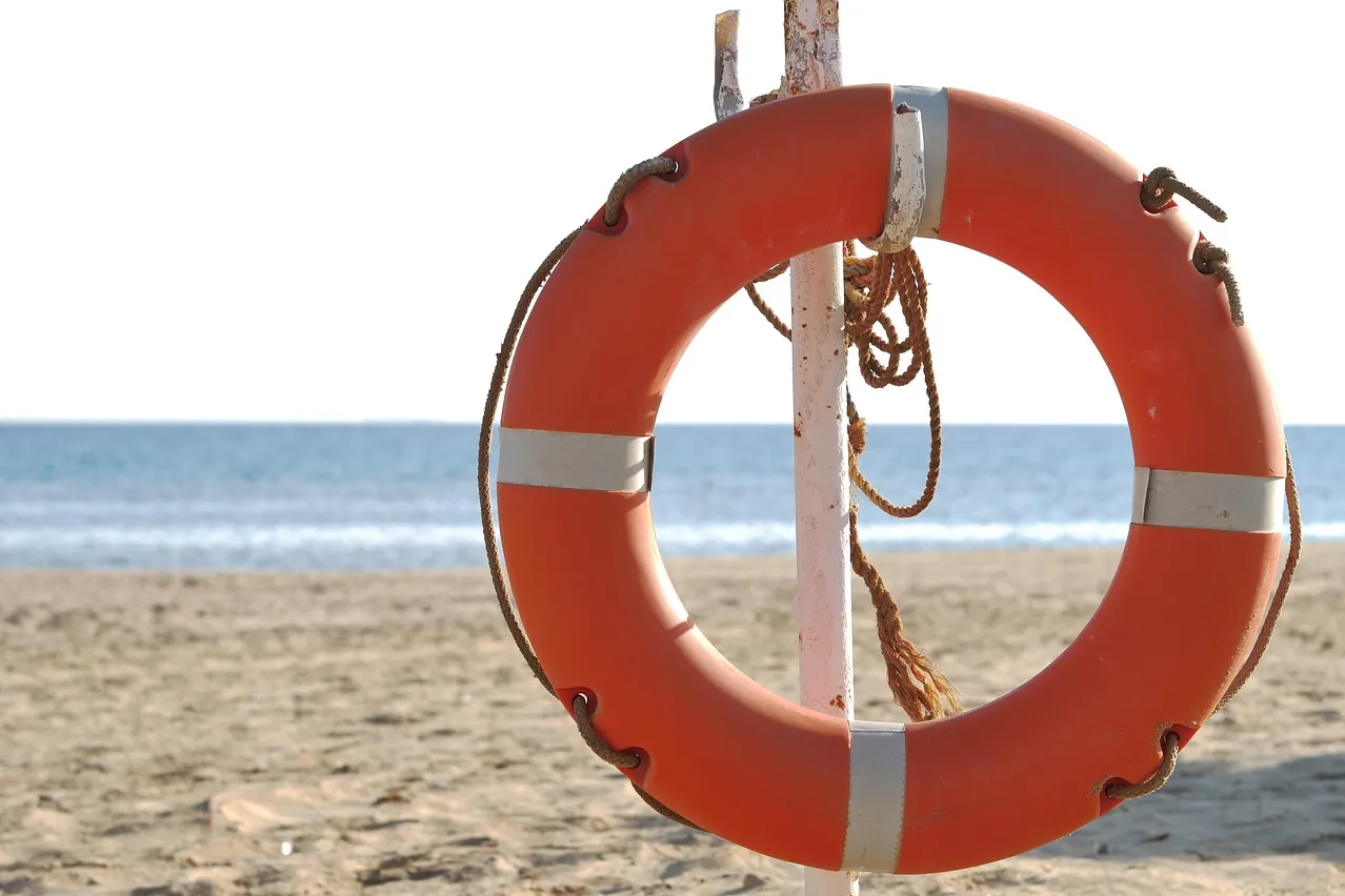 Lifebuoy, dlrg, beach