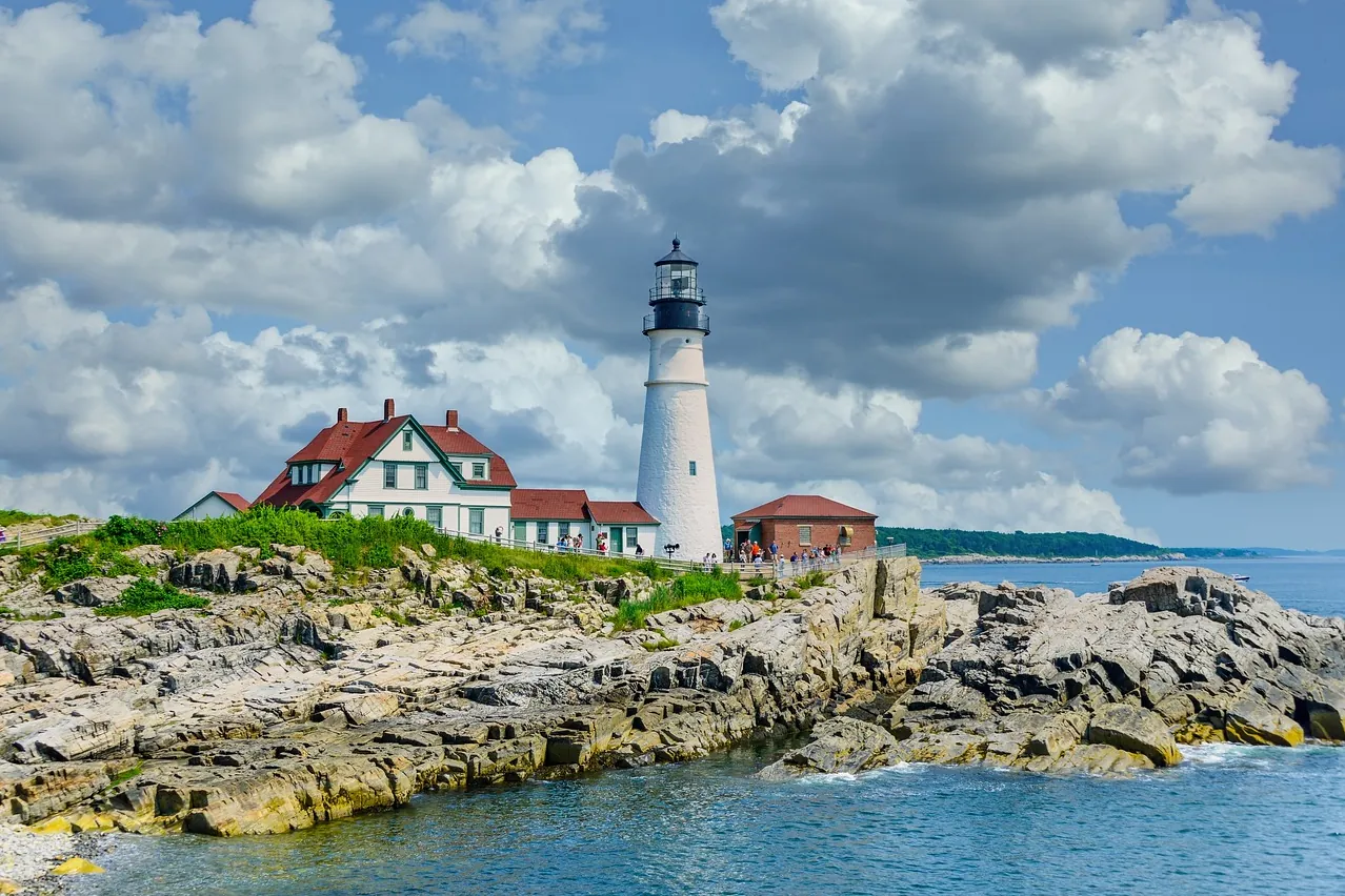 Portland head light, lighthouse, light station