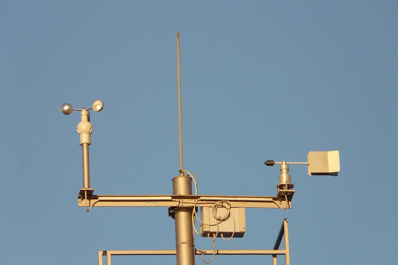 Weather station, anemometer, weather observation