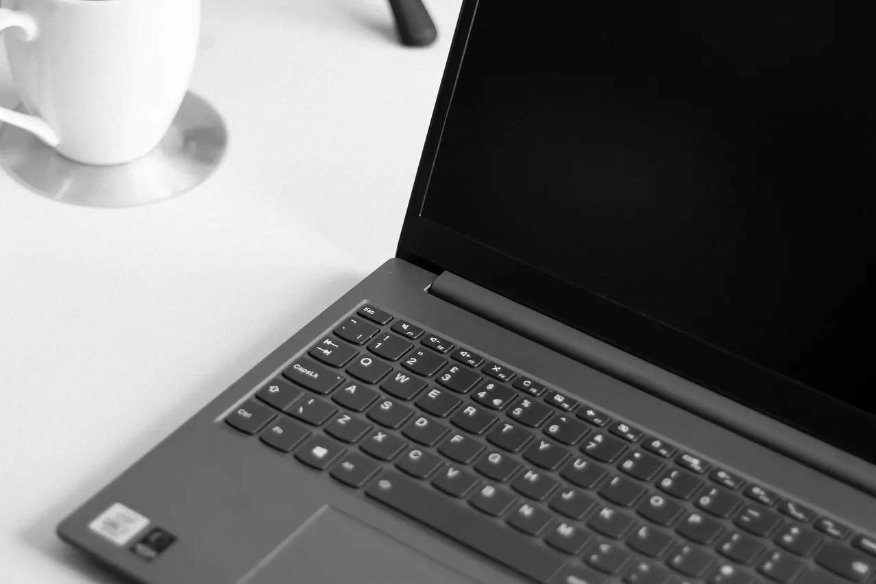 Laptop, workstation, desk
