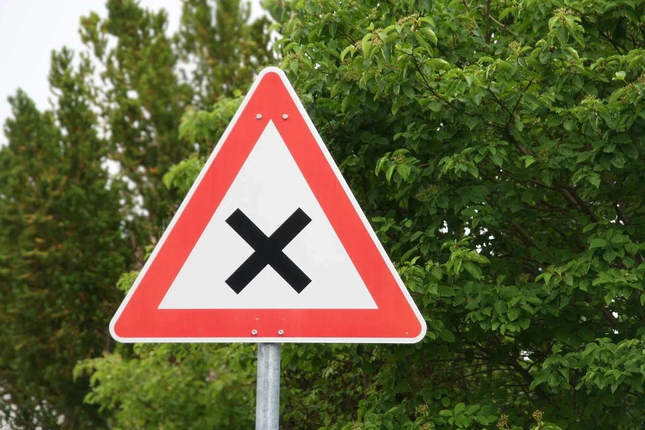 Road sign, traffic sign, road transport