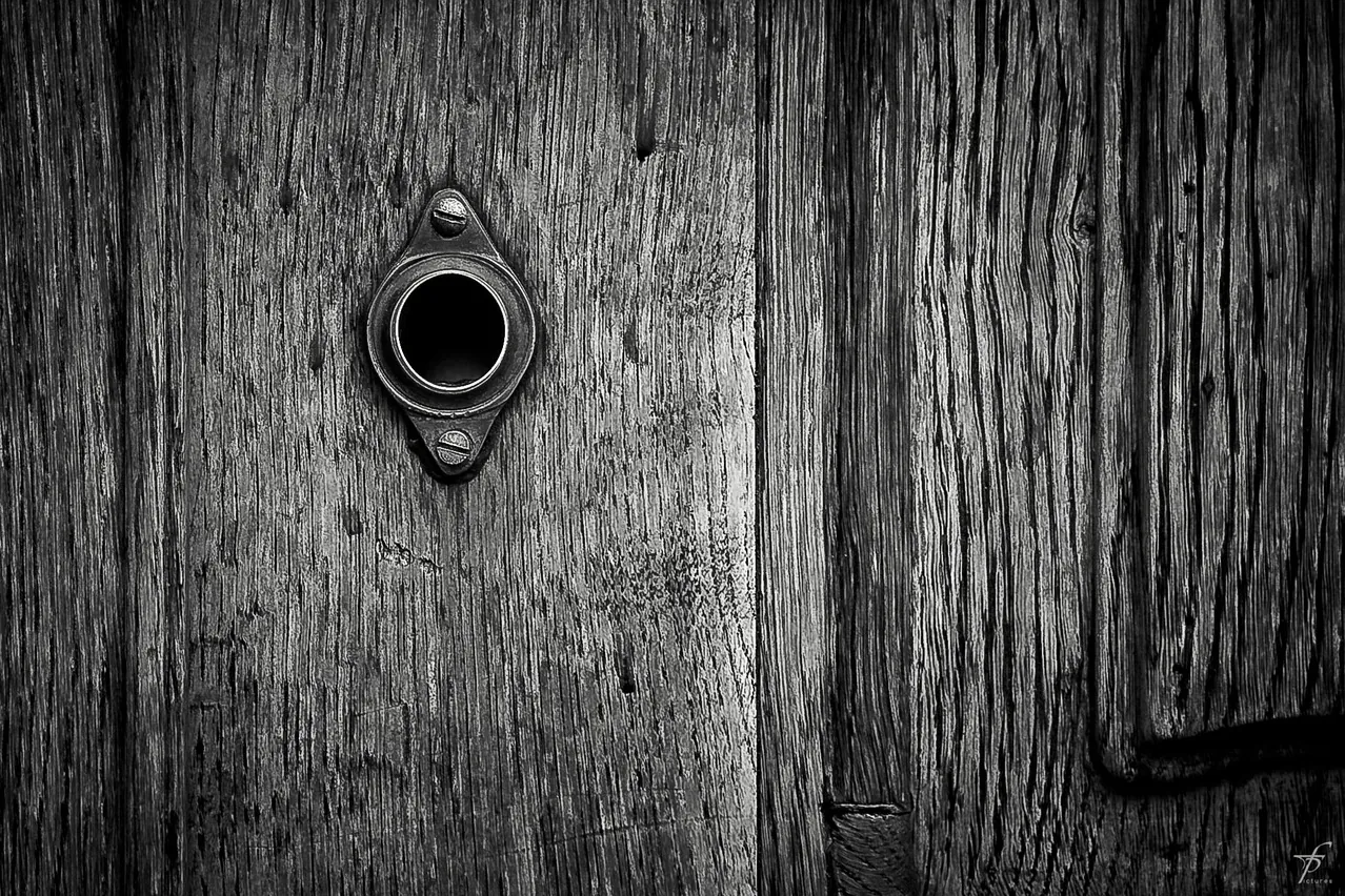 Door, keyhole, design