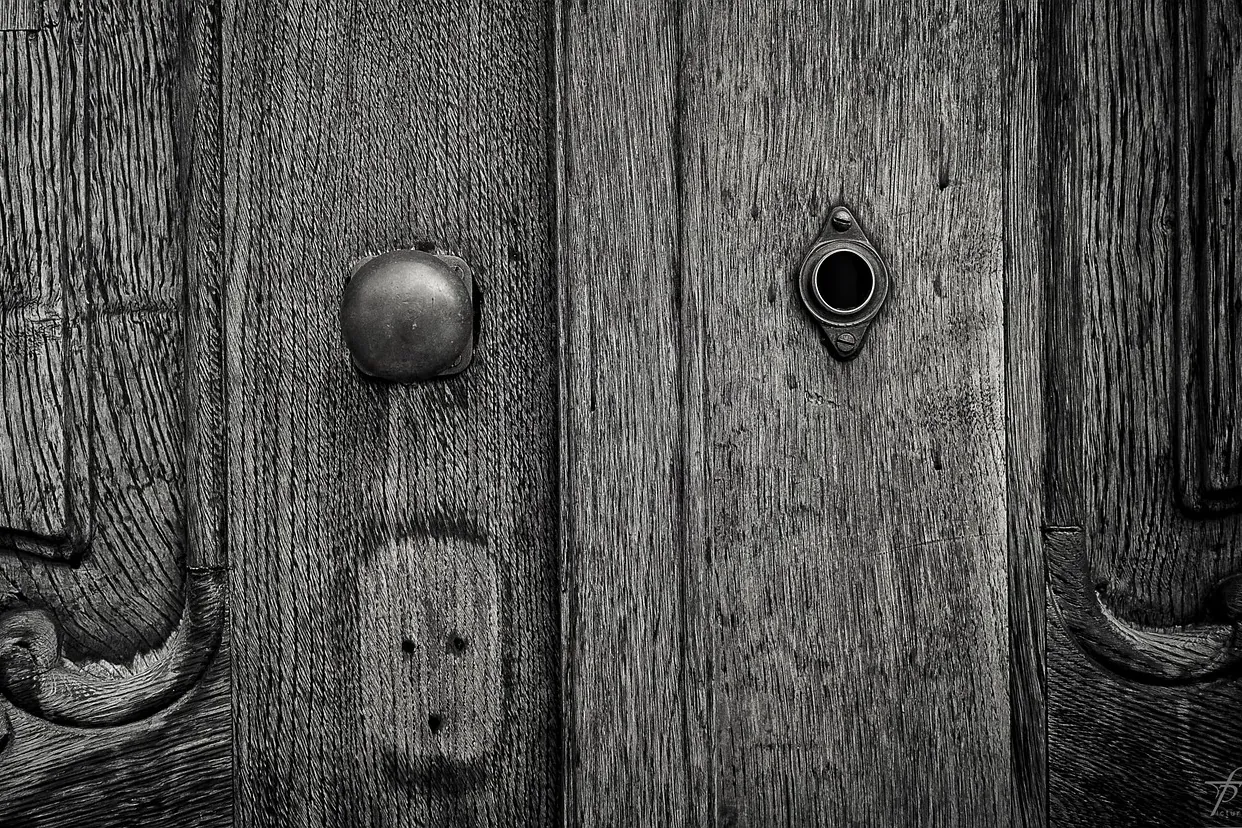 Door, keyhole, design