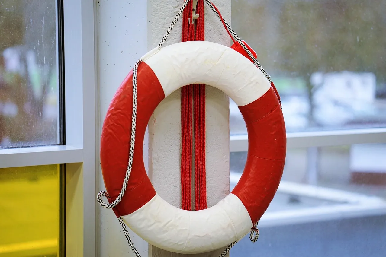 Lifebuoy, save, rescue