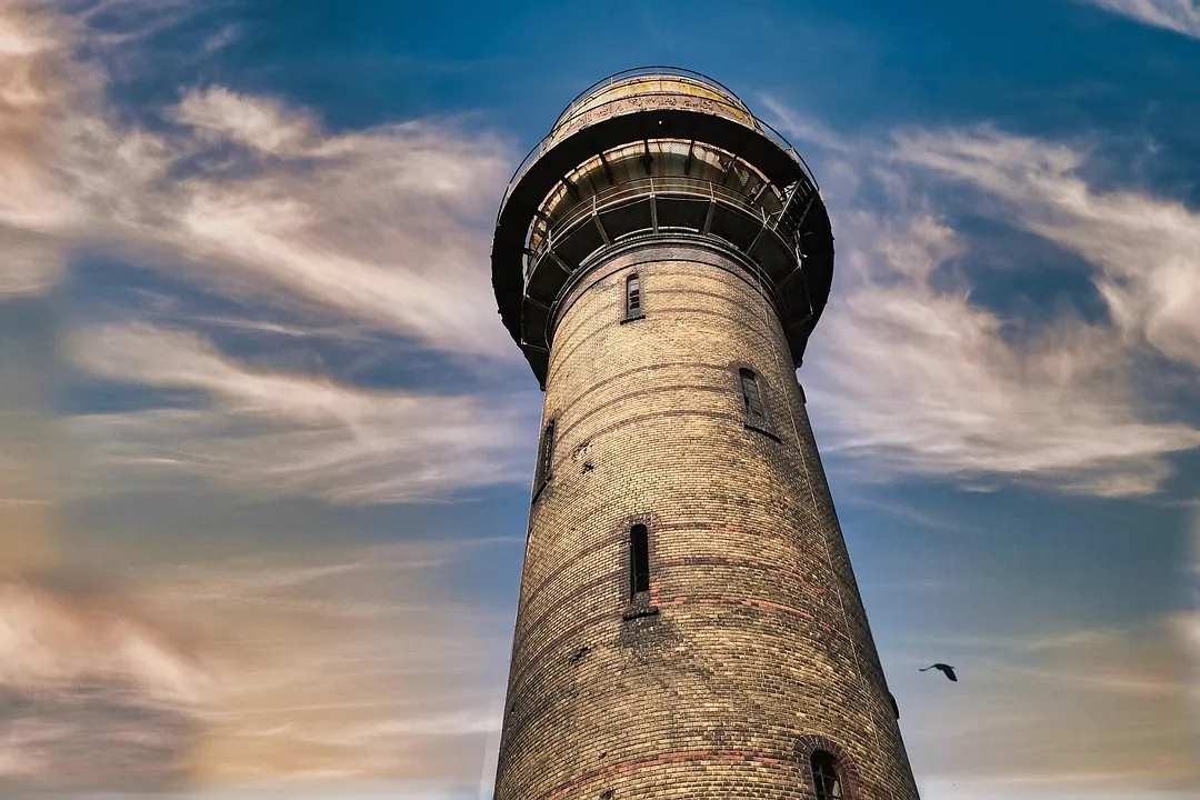 Water tower, nature, lighthouse