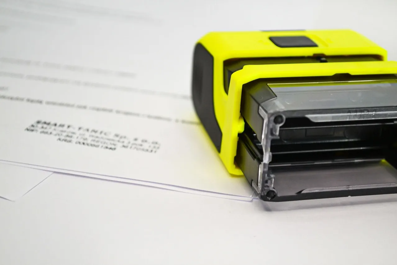 Stamp, rubber stamp, documents
