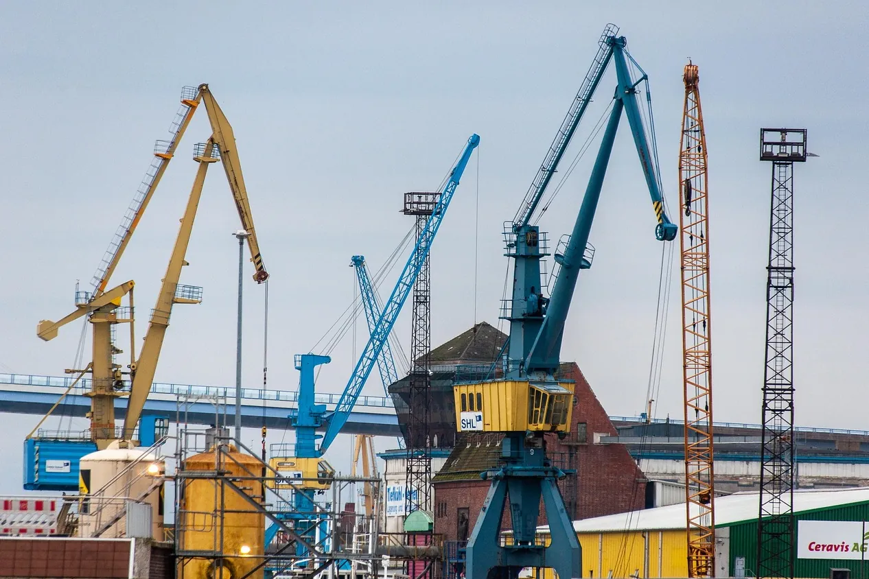Cranes, industry, crane system